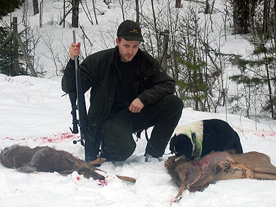 Norwegian hunting guest